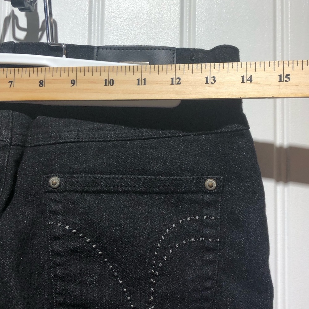 Simon Chang Black High Rise denim - Picture 2 of 7